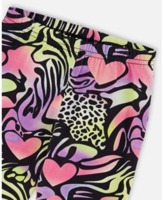 Little Girls Cotton Jersey Capri