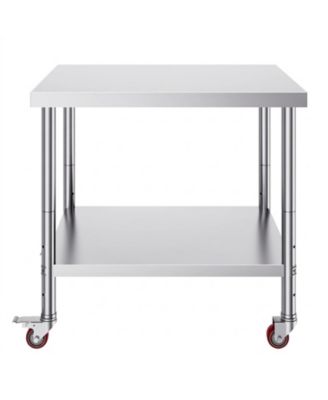Stainless Steel Work Table 36 x 30 x 34 in 700 Lbs Load Capacity