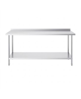 Stainless Steel Heavy Duty Prep Work Table 24 x 72 x 36 in for Kitchen