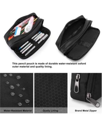 Pencil Case Pouch Aesthetic Box Office Stationery Organizer Simple Sturdy Multifunctional Bag