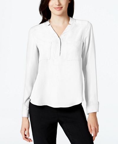 nine west long sleeve jumpsui