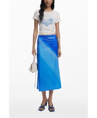 Women's Tie-dye Midiskirt
