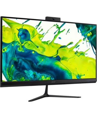 27" All-in-One Desktop AMD Ryzen 5 7430U 16GB RAM Radeon Graphics 512GB SSD Windows 11 Home Full HD Display - Black