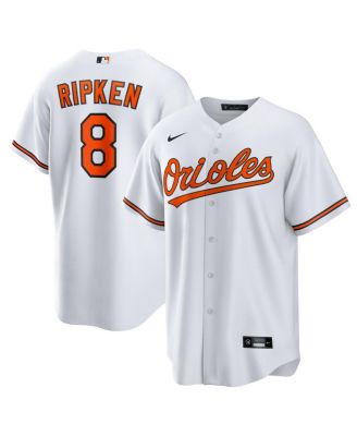 Men's Cal Ripken Jr. White Baltimore Orioles Home Retired Player Replica Jersey