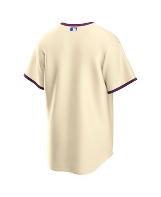 Men's Cream Philadelphia Phillies Alternate Replica Jersey