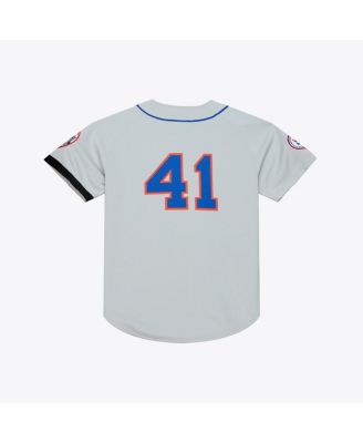 Men's Tom Seaver Gray New York Mets 1976 Authentic Jersey