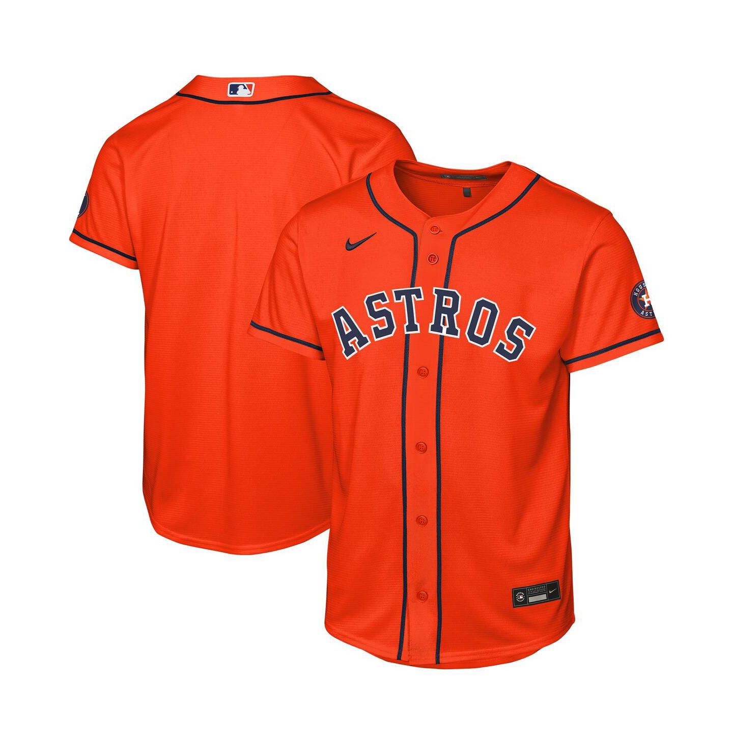 Детское джерси Nike Houston Astros Alternate Stadium, Orange — фото 1