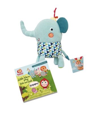 Lolo Elephant Hide-and-Seek Book & Plush Set
