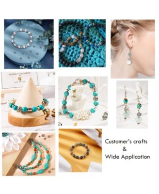 300pcs 6 Style Tibetan Metal Alloy Spacer Beads Tube Flower Flat Rondelle Bracelet Necklace Earring Jewelry Making