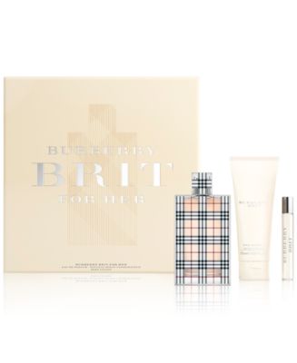 Burberry brit cheap for her set