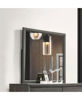 Valdemar Weathered Mirror Wall Mounted Decorative Mirror for Bathroom Living Room Entryway