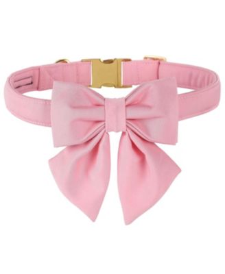 Plaid Collar With Checkered Bowtie Adjustable Breakaway Collars For All Breeds Comfortable Cotton Birthday Gift