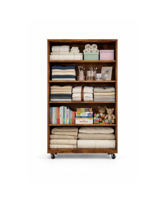 5-Drawer Rolling Dresser/Storage Cabinet