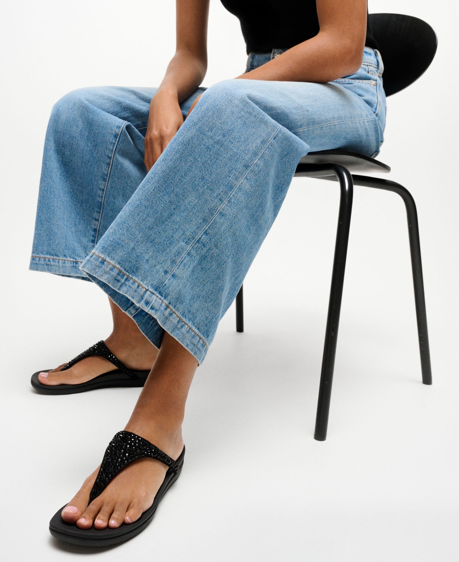 Women's Solay Mixed-Crystal Wedge Sandals
