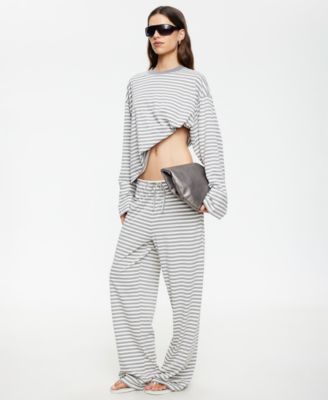 Women's Bloom Round-Neck Long-Sleeve Top