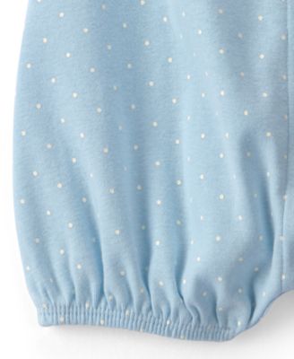 Baby Girls' Cotton Snap-Up Romper