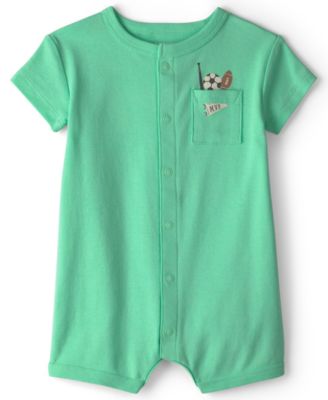 Baby Boys' Cotton Snap Up Rompers