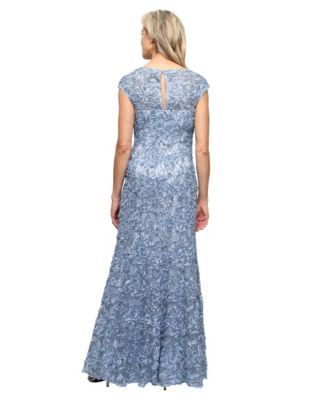 Women's Sequined Soutache Mermaid Gown