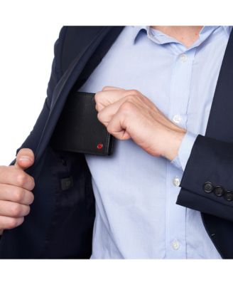 Men's Connor Executive Bifold Wallet | Business Passcase for Men | Premium Leather | Dual ID Windows | RFID Blocking | Gift Box Included