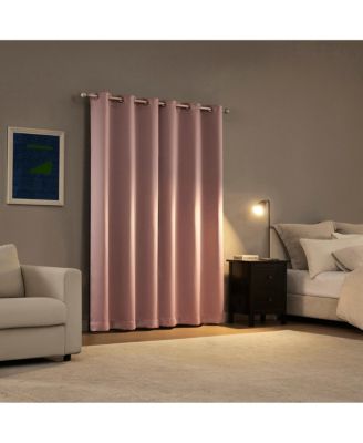 Sheridan Magnetic Closure Blackout Grommet Curtain Panel Pair