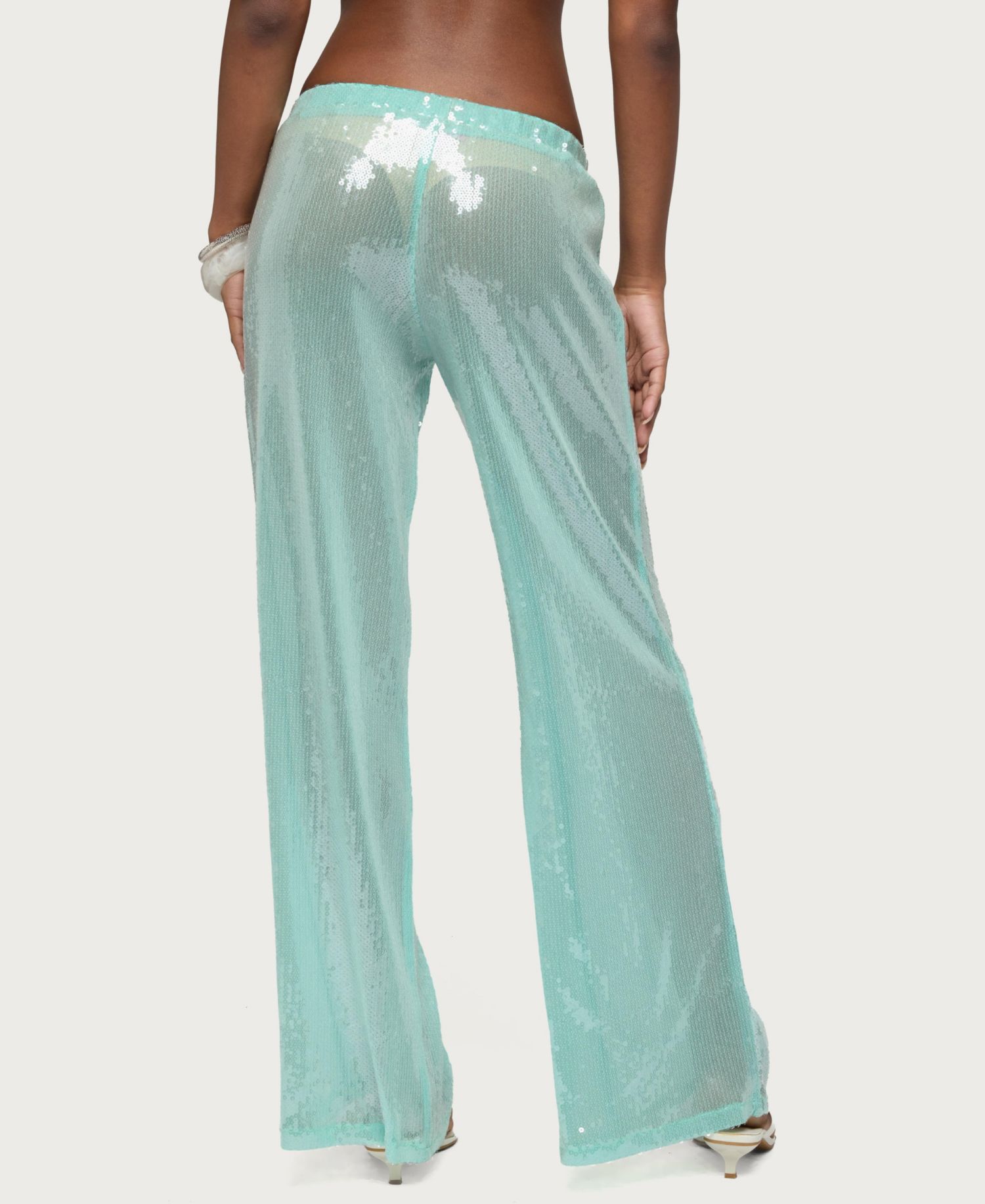 Women's Avalee Sequin Wide Leg Pants