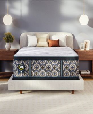 Perfect Sleeper Cascade Range 15" Plush Pillow Top Mattress, Queen