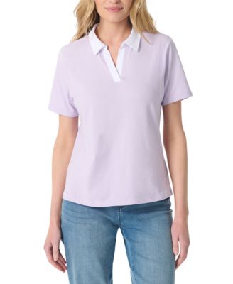 Women's  Polo Point Collar Short-Sleeve T-Shirt