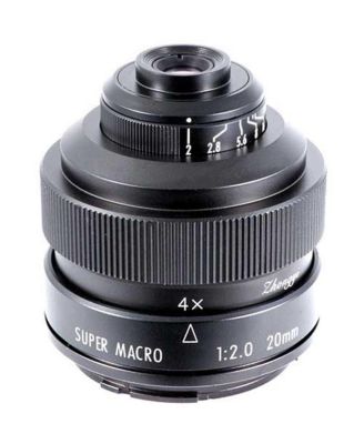 20mm f/2 4.5x Super Macro for Nikon F DSLR Cameras