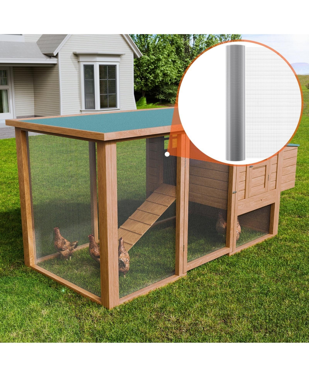 Sugift Hardware Cloth Galvanized Wire Mesh for Fencing