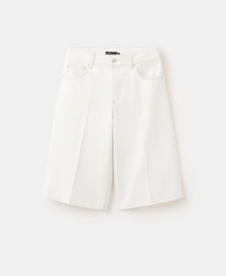 Selection Women's Straight Mid-Rise Bermuda Shorts