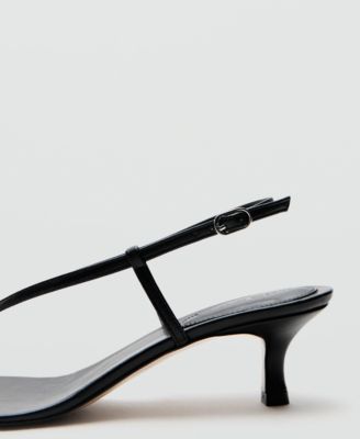 Selection Women's Straps Heeled Leather Sandals