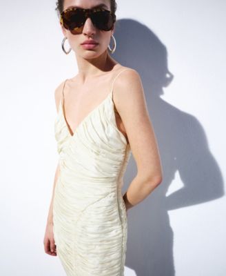 Selection Women's Pleated Fitted Dress