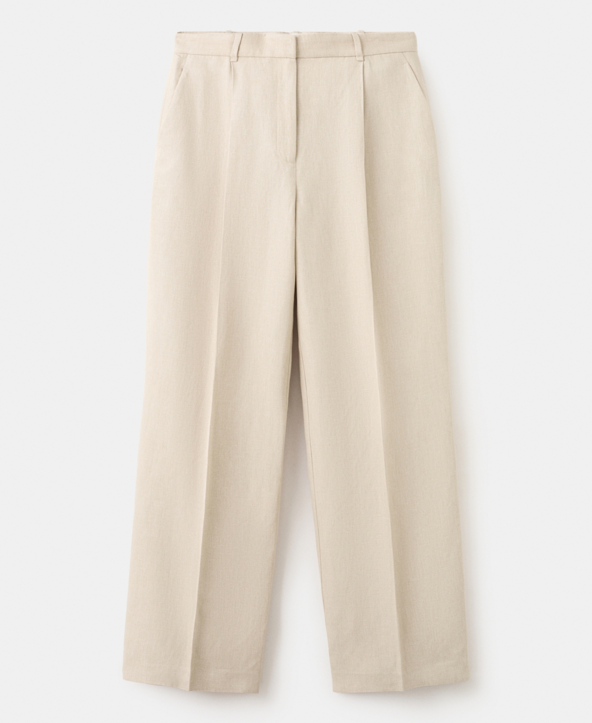Selection Mango Women's Straight Mid-Rise Suit Pants
