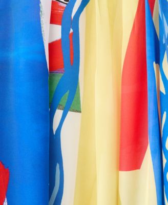 Selection Women's Asymmetrical Printed Skirt