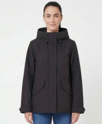 Women's Stand Collar Trench Coat Windbreaker