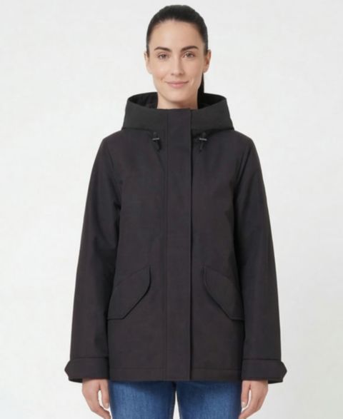 Женские куртки Rokka&Rolla Stand Collar Trench Coat Windbreaker