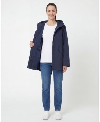 Women's Stand Collar Trench Coat Windbreaker