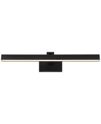 Henry 24" High Modern Picture Wall Lamp Light Fixture Mount Living Room Indoor Hallway LED Hardwired Black