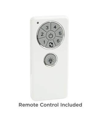 60" Montage Soft Brass LED Damp Rated Fan with 24" Rod