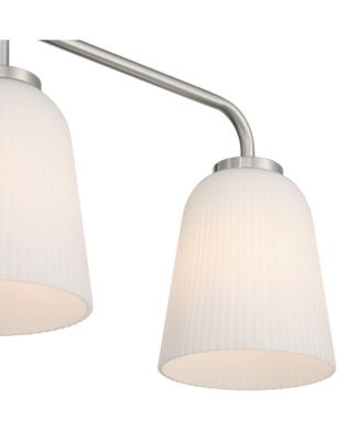 Possini Euro Bouchard 24"W Brushed Nickel 3-Light Bath Vanity Light