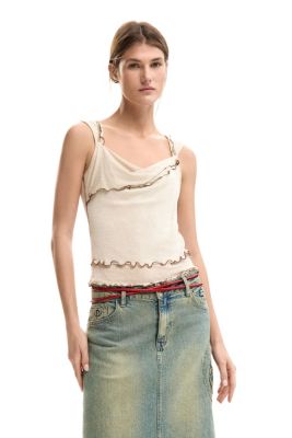 Women's Layered Trimmed T-Shirt