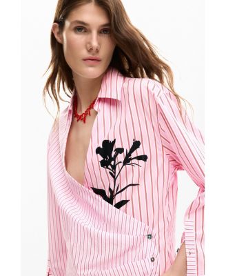 Women's Poplin Shirt Dress