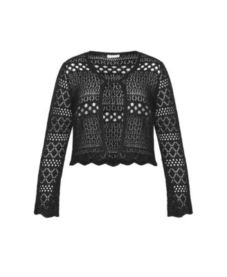 Women's Crochet Love Top