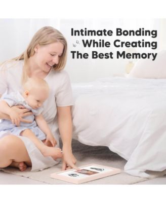 Inkless Baby Hand And Footprint Kit Frame, Mess Free Baby Picture Frame for Newborn