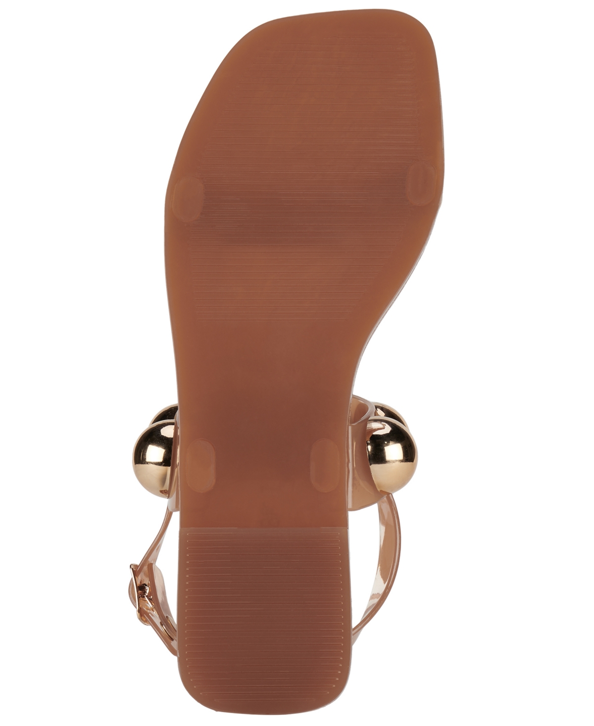 Jeffrey Campbell Women's Gum-Drop Studded Flat Jelly Sandals