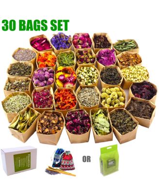 Dried Flowers DIY Craft Set, 30 Piece