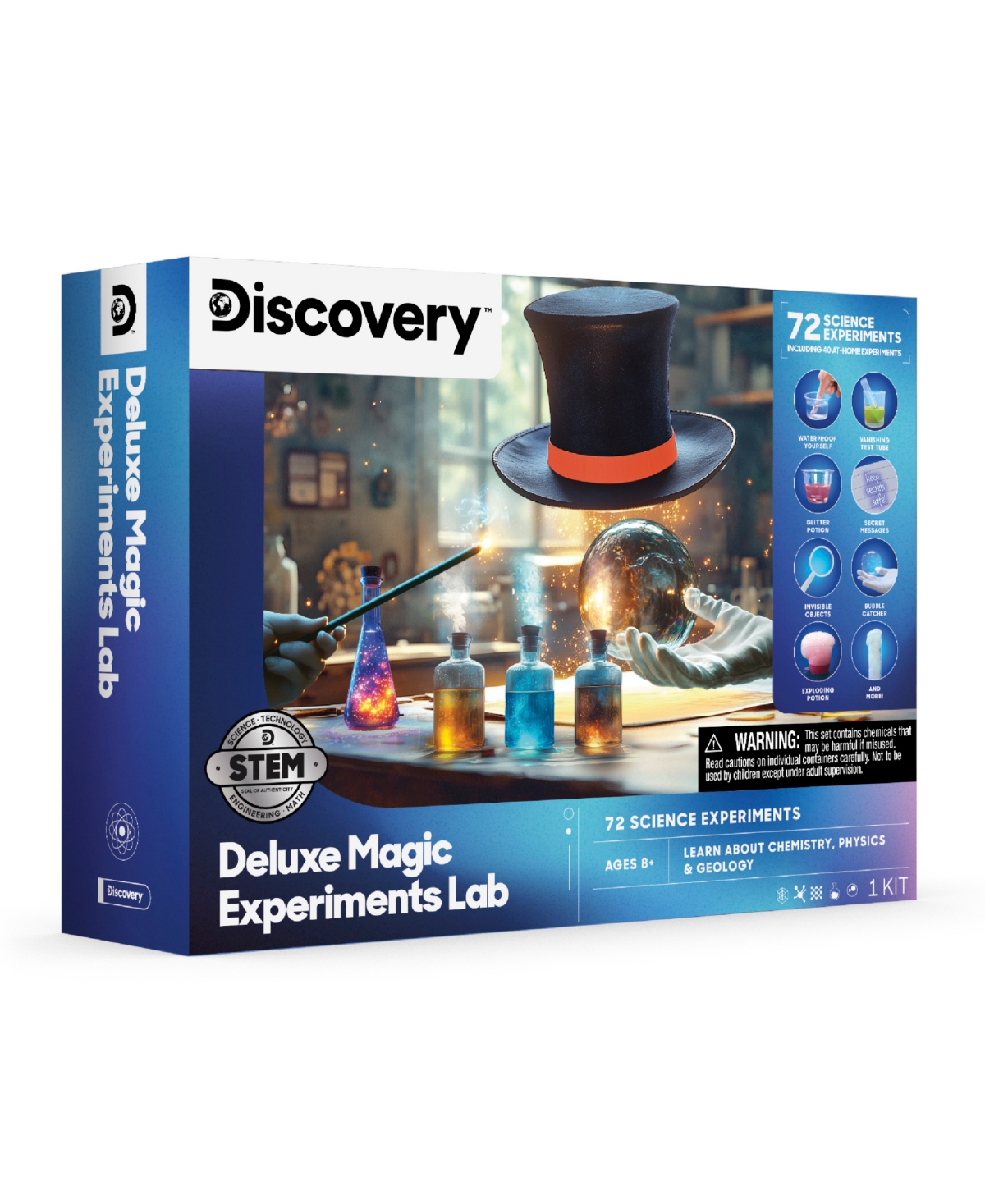 Discovery Kids Mind-Blowing Magic Experiments Lab Kit