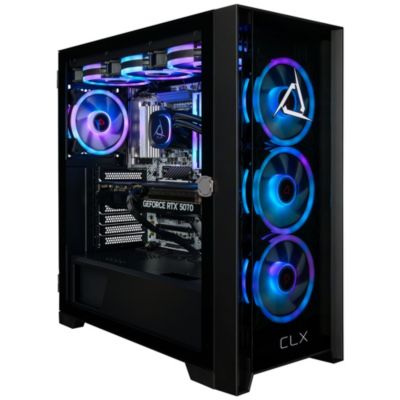 Set Gaming PC - Liquid Cooled Intel Core Ultra 7 270K Plus 3.7GHz, 32GB DDR5, GeForce RTX 5070 12GB Graphics, 2TB SSD, WiFi, Windows 11 Home