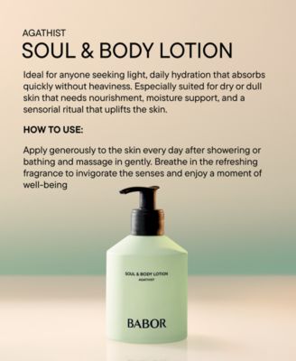 Soul and Body Agathist Body Lotion, 8.4 oz.