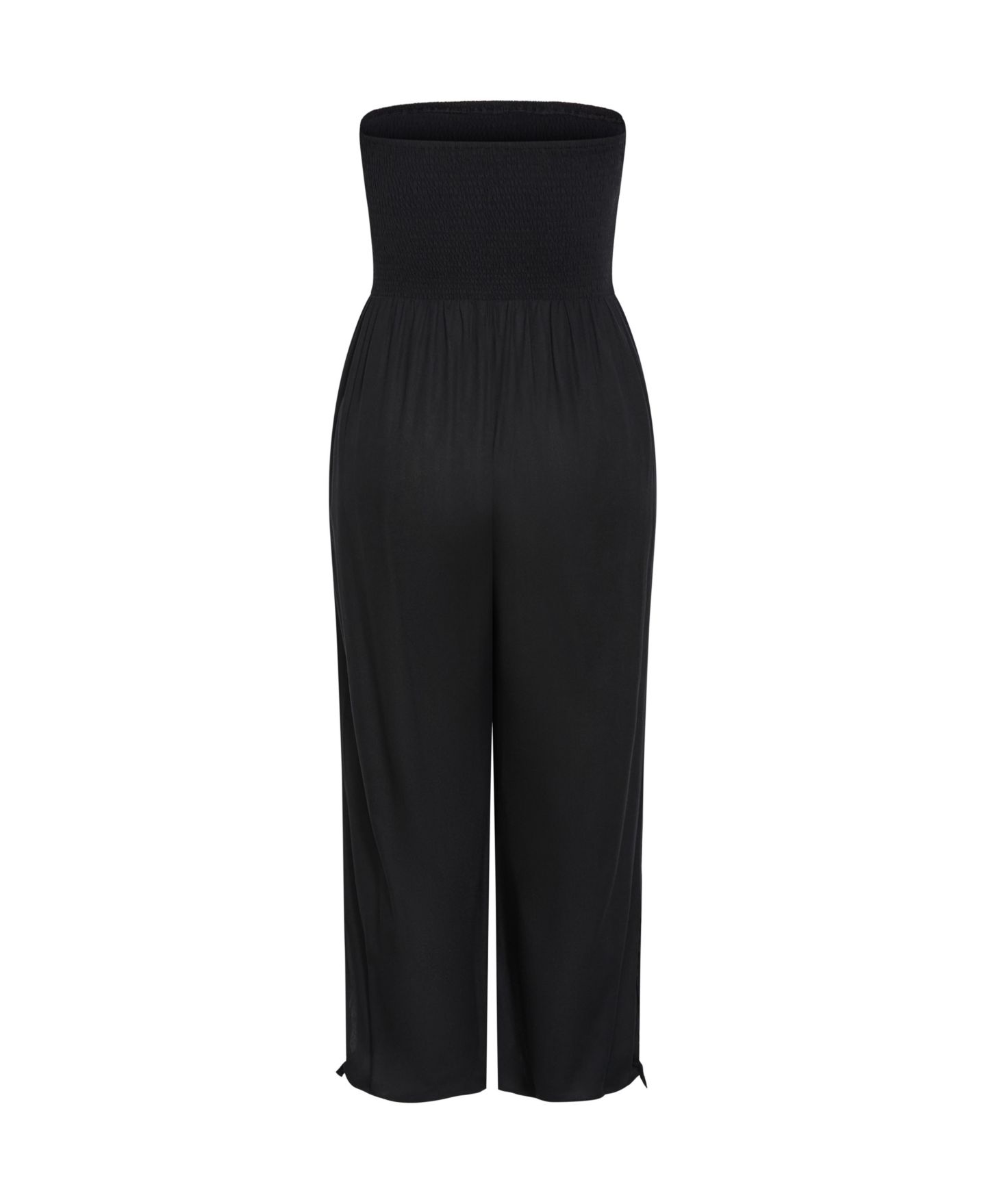Женский комбинезон CITY CHIC Plus Size Ally Strapless Jumpsuit, цвет: Чёрный — фото 5